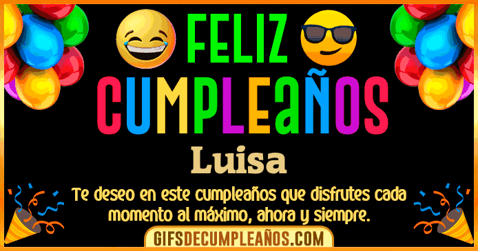 Feliz Cumpleaños Luisa